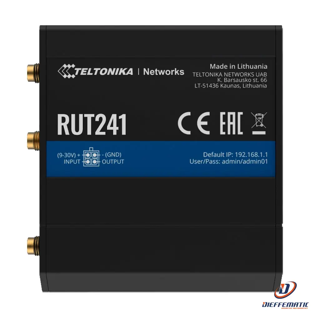 Teltonika TK-RUT241 Router 4G Industriale