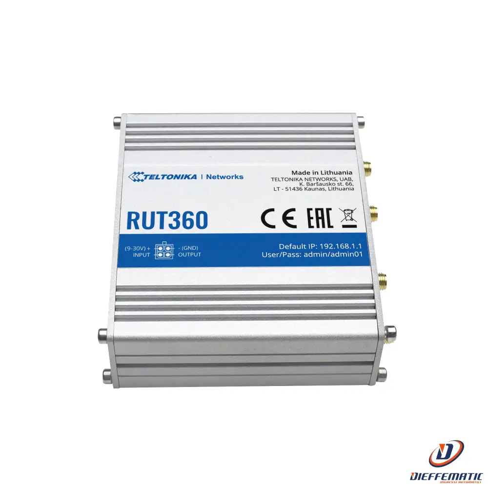 Teltonika TK-RUT360 Router 4G Industriale