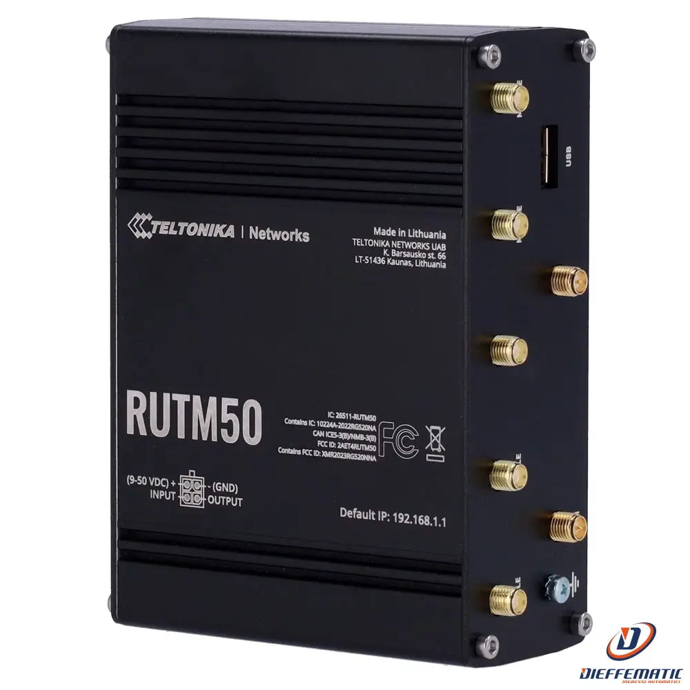Teltonika TK-RUTM50 Router Industriale 5G