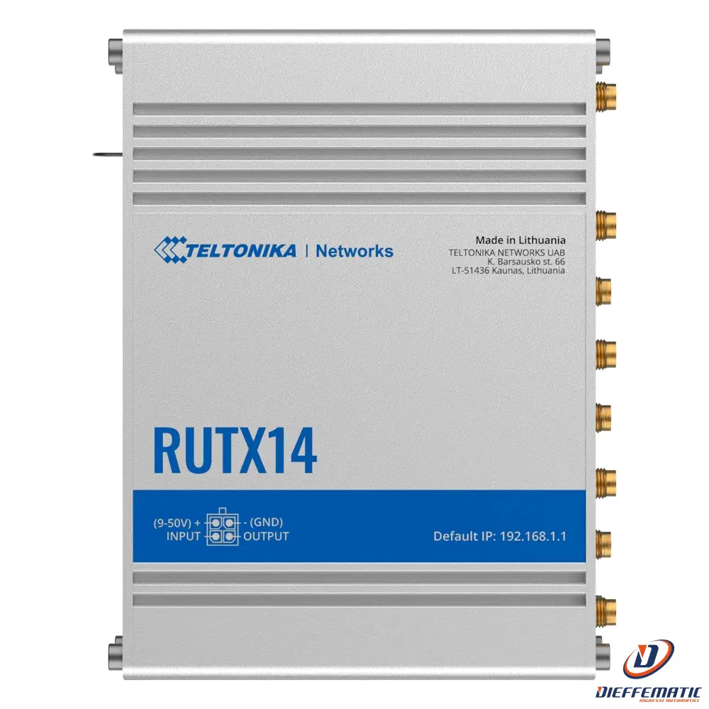Teltonika TK-RUTX14 Router 4G Industriale