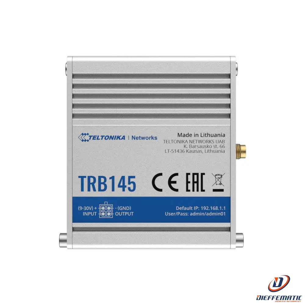 Teltonika TK-TRB145 Gateway 4G Industrial