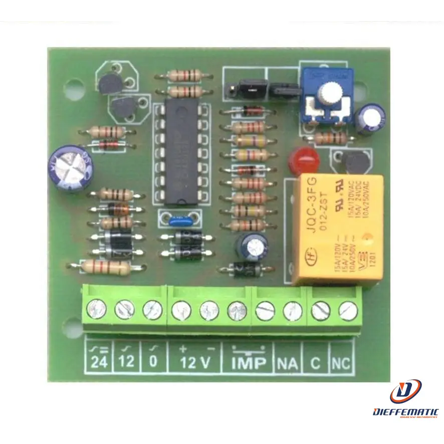 Temporizzatore 2"/ 3' Comando Impulso 12 V Securvera Ss-Timrturerb