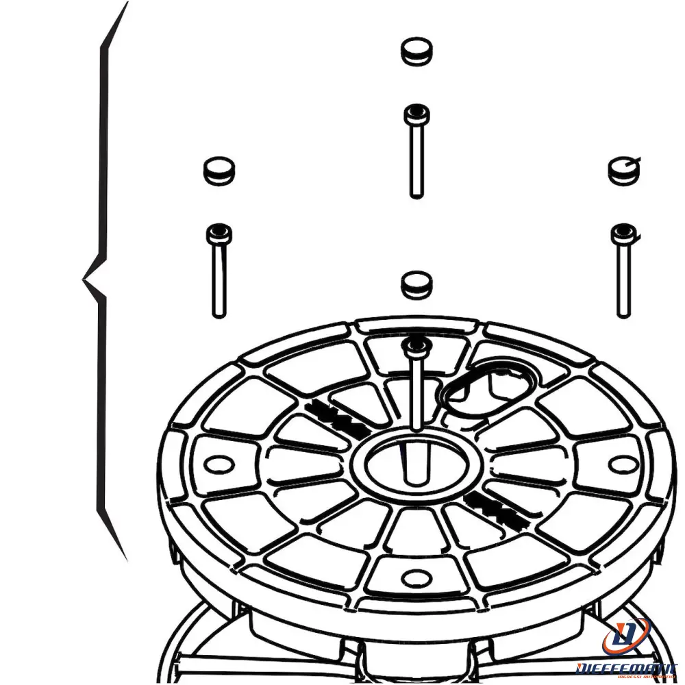 Testata J275 Ha (Rilsan) Faac 63003394 Ricambio Originale Automazione Nuovo