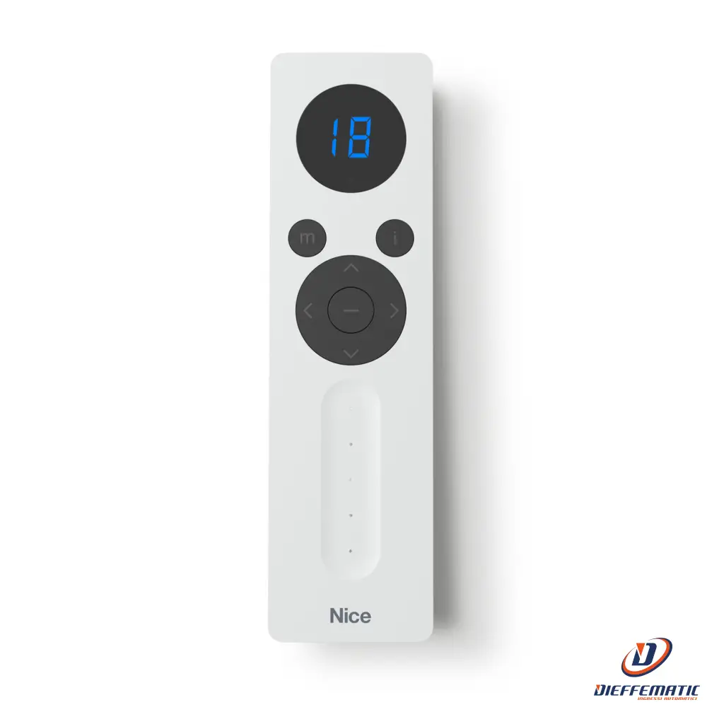 Trasmettitore Bidirezionale 18 Canali Bianco Nice Domì P18V Domip18V
