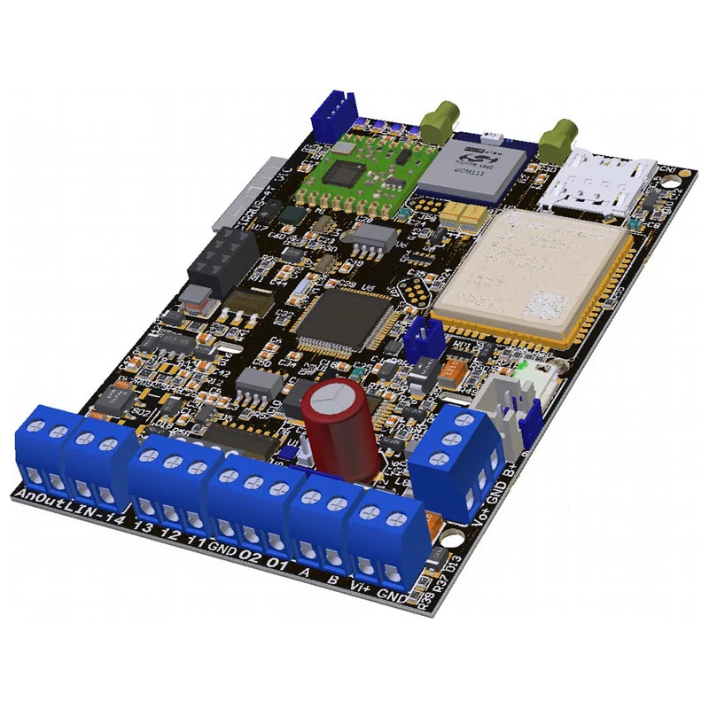 Trasmettitore Bidirezionale Gprs + Nb-Iot + Lte-M1 + Lora Nuvasafe Cirrus-Tl