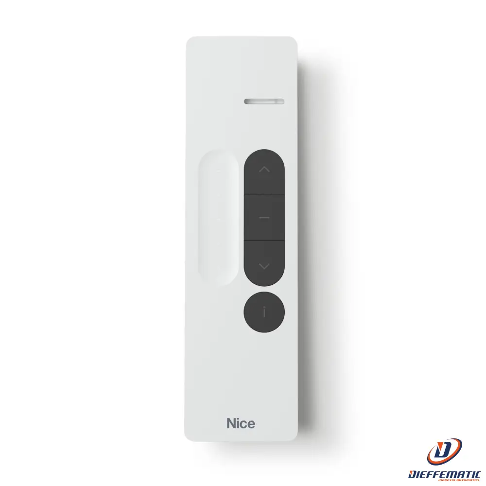 Trasmettitore Bidirezionale Monocanale Bianco Nice Domì P1 Sv Domip1Sv