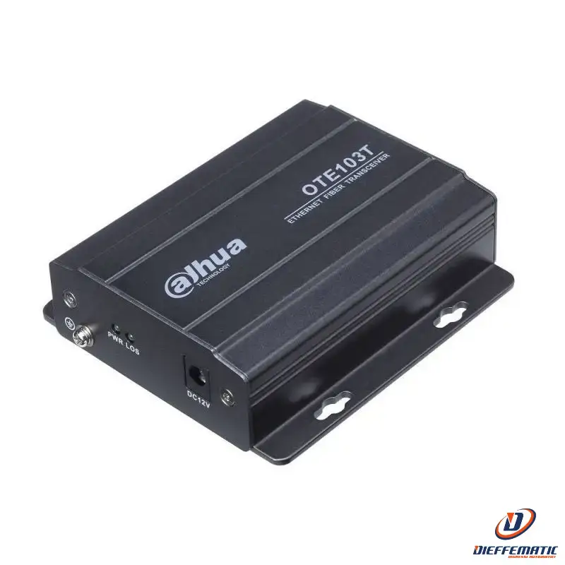 Trasmettitore Media Converter 100 Mbps Dahua Ote103t Sorveglianza Sicurezza