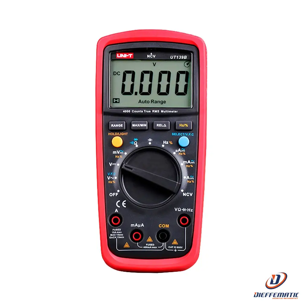Uni-trend UT139B Multimetro digitale con funzione True RMS