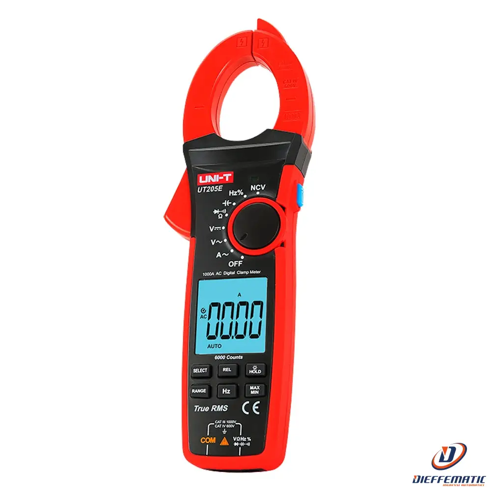 Uni-trend UT205E Pinza amperometrica LCD