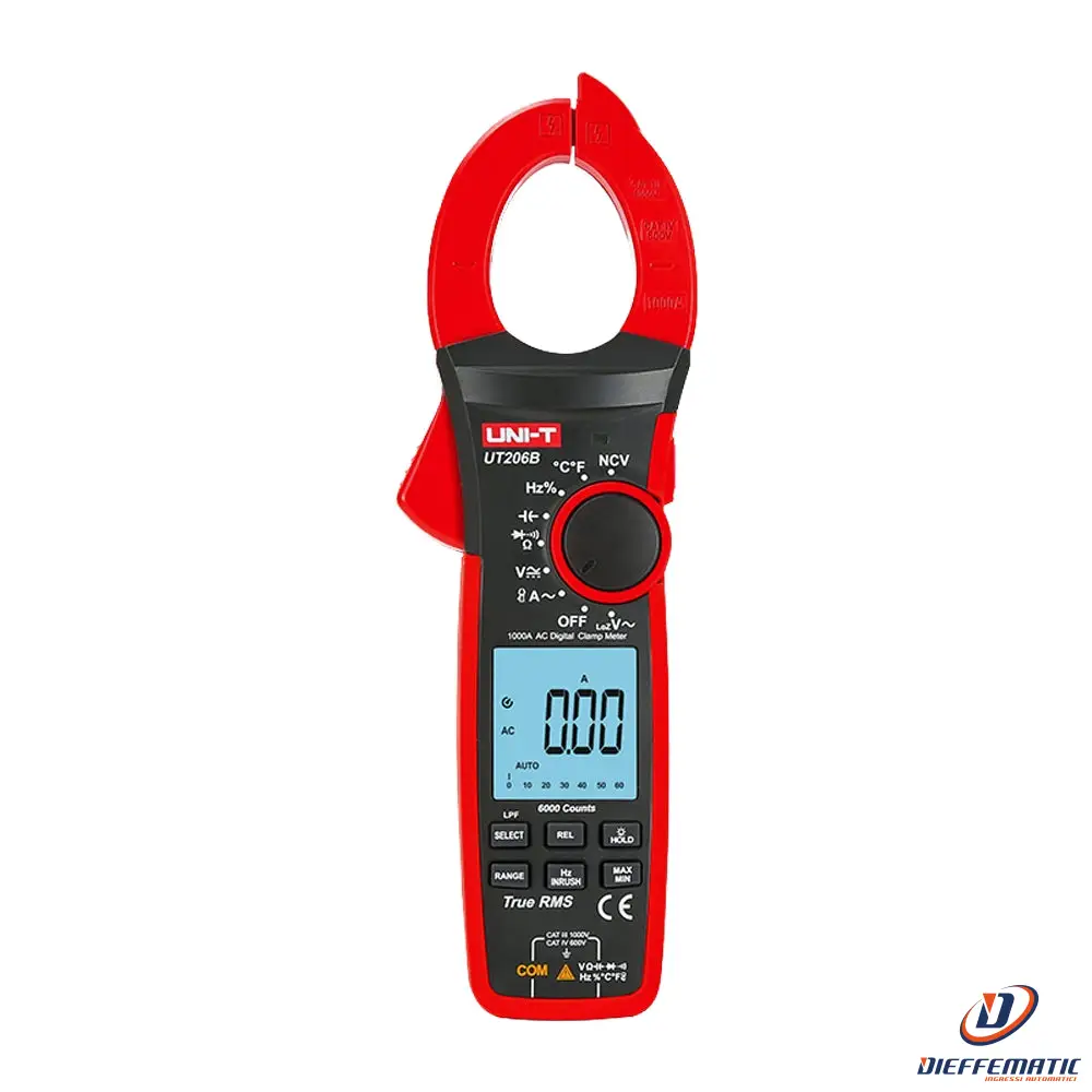 Uni-trend UT206B Pinza amperometrica LCD