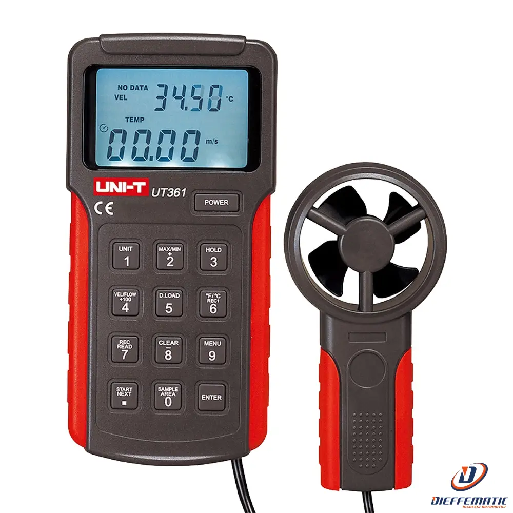 Uni-trend UT361 Anemometro di tipo split