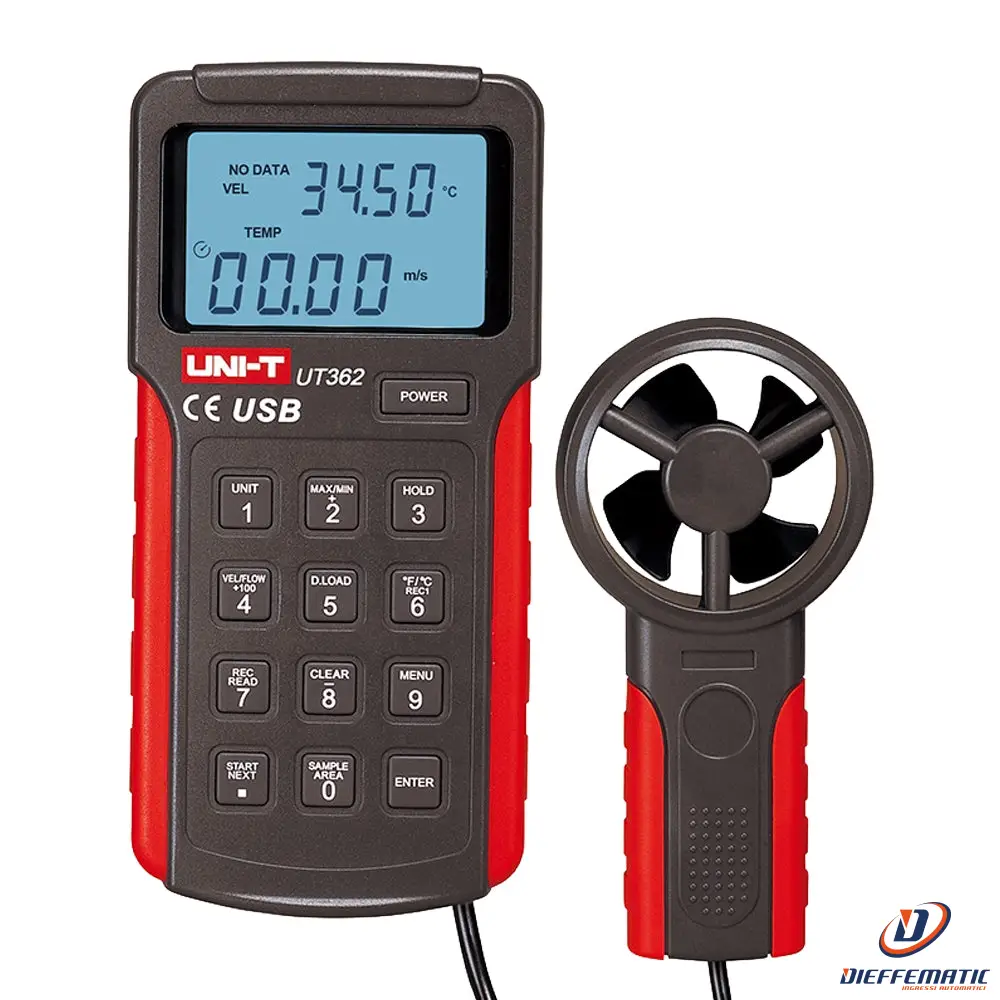 Uni-trend UT362 Anemometro di tipo split