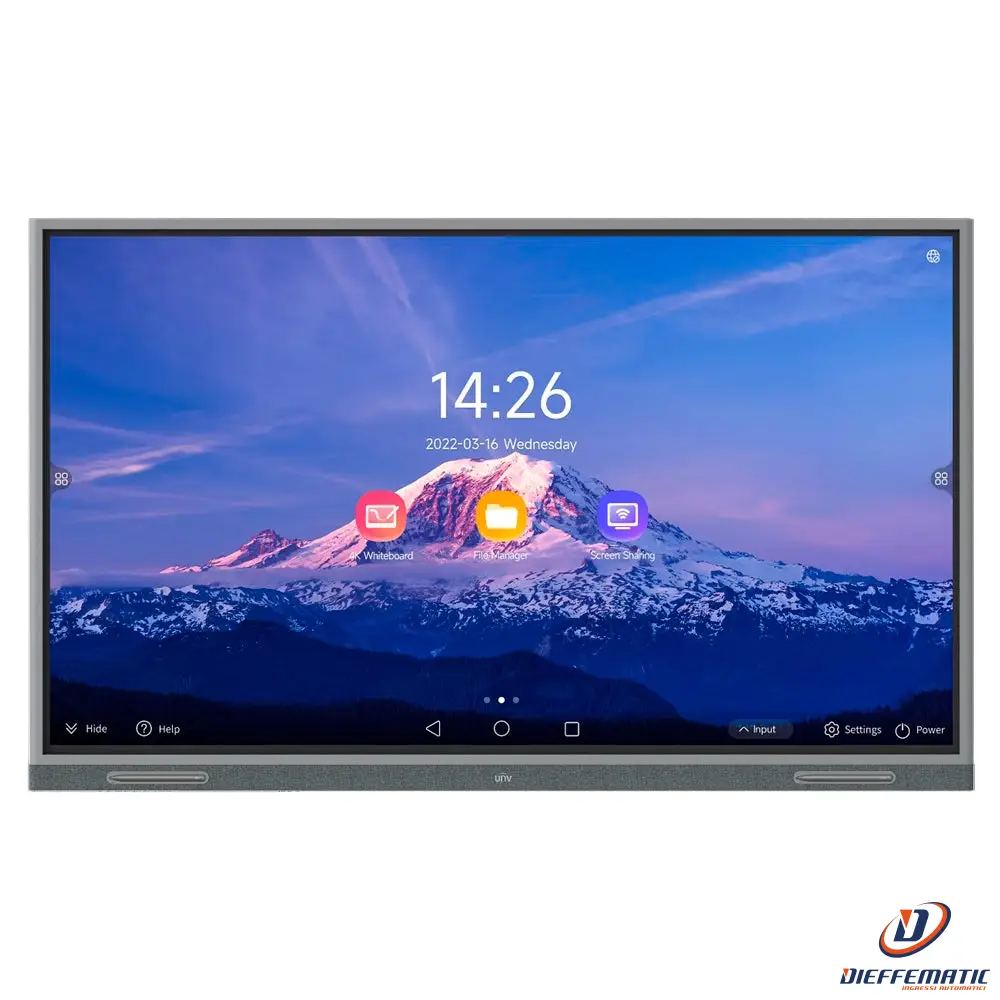 Uniview UV-MW3586-U-S Schermo 86"