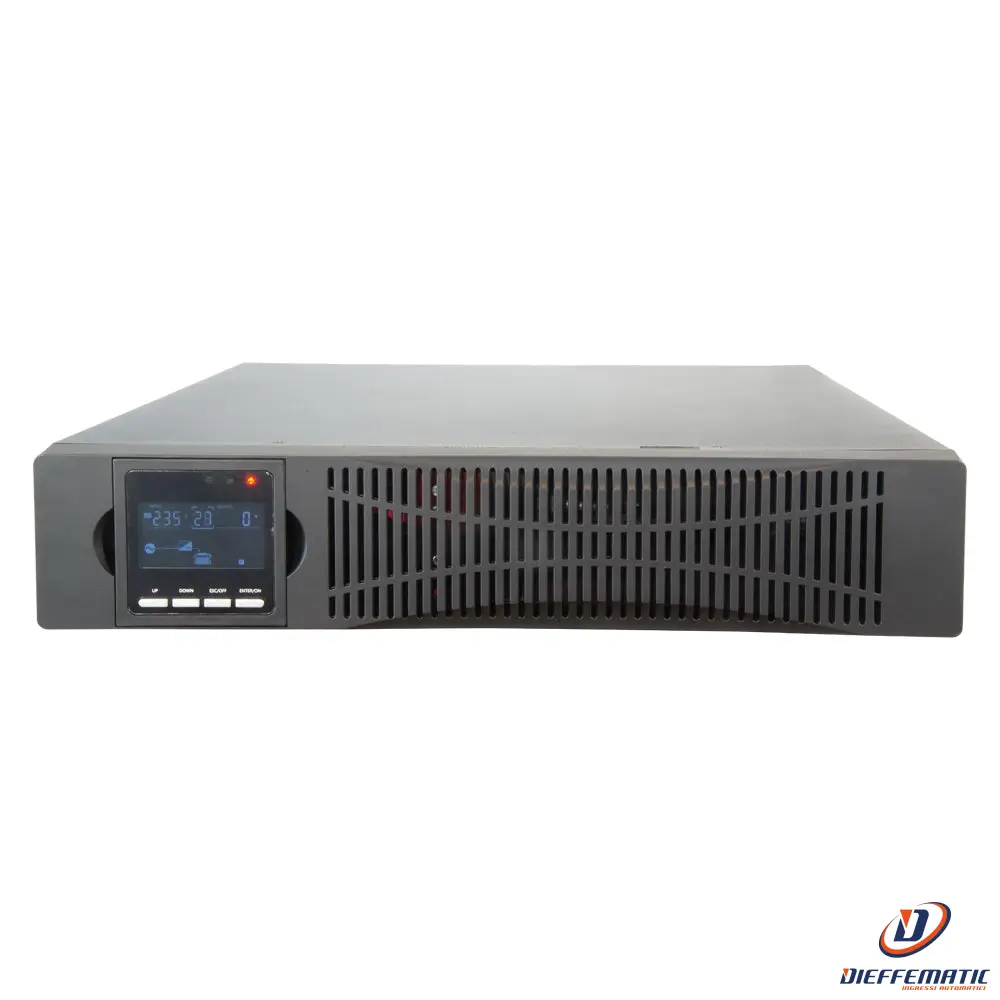 UPS3000VA-ON-2-RACK UPS online per installazione a rack o a torre
