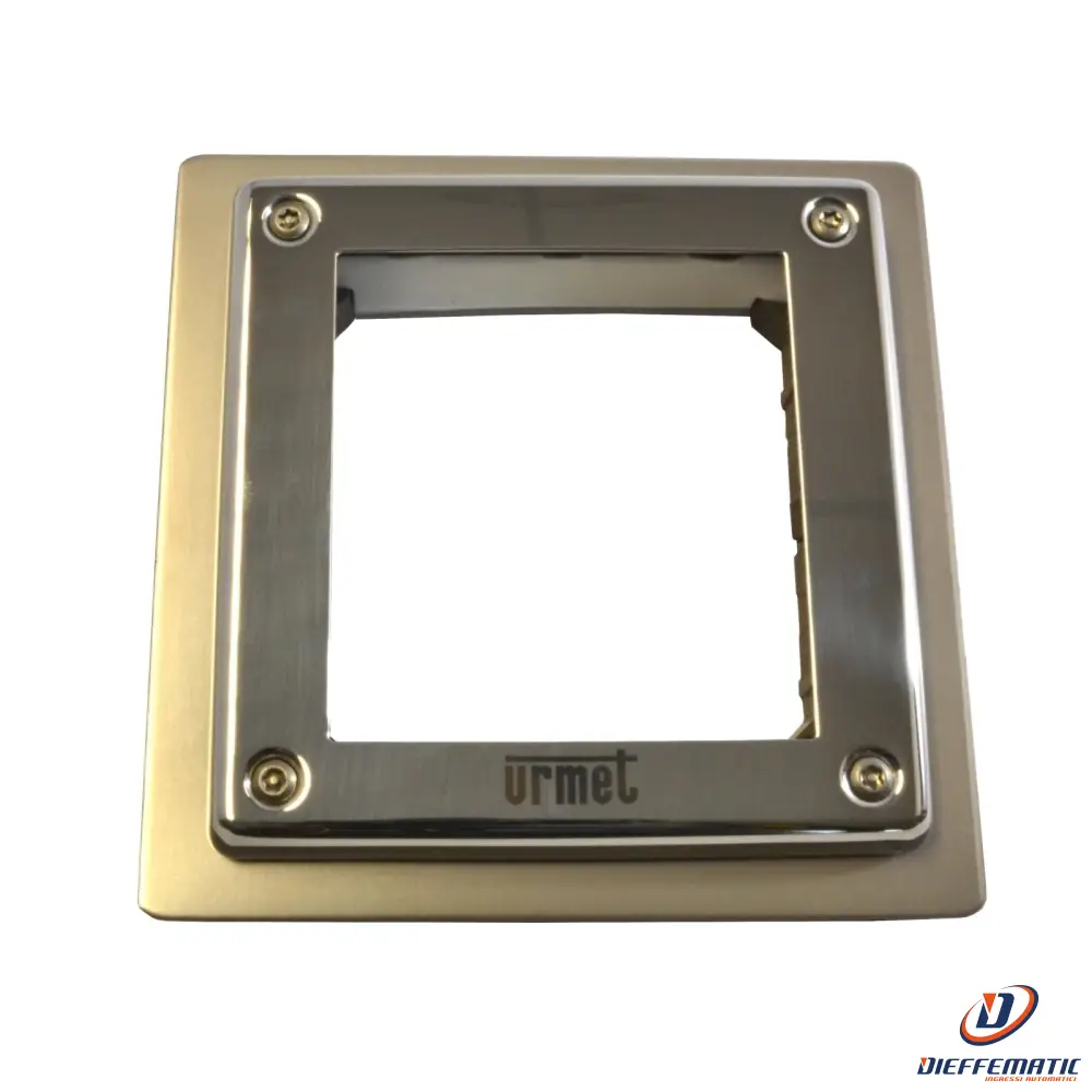 Urmet Adattatore Per Scatola Incasso, Sinthesi Steel, 1 Modulo 1158/801 Garanzia