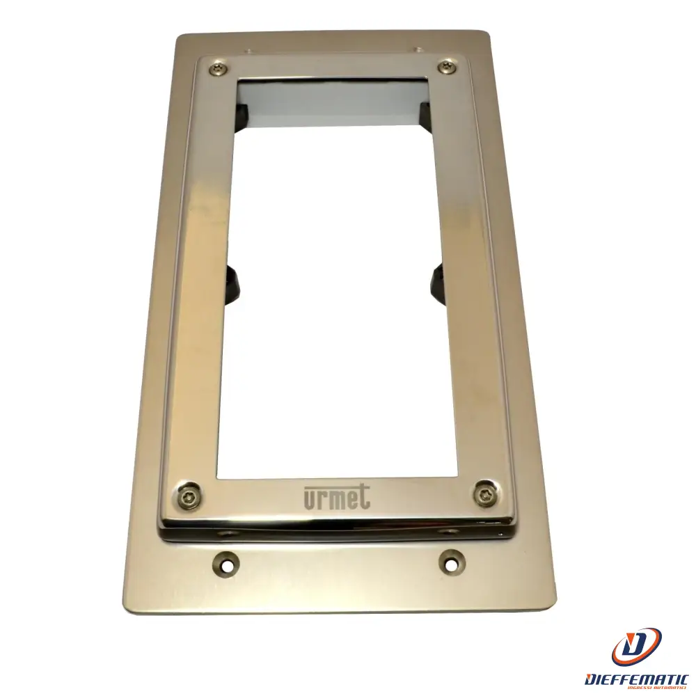 Urmet Adattatore Per Scatola Incasso, Sinthesi Steel, 2 Moduli 1158/802 Garanzia