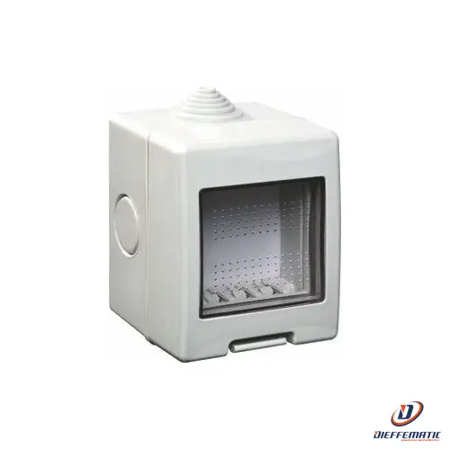 Urmet Contenitore, 2 Moduli, Grigio Ral 7035, Ip55, Nea 12502 Originale Garanzia