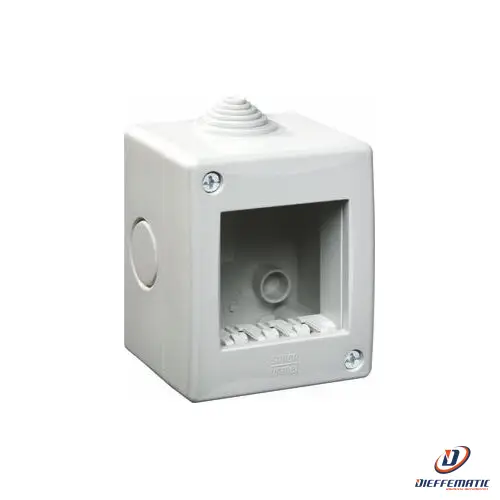 Urmet Contenitore, 3 Moduli, Grigio Ral 7035, Ip40, Nea 12402 Originale Garanzia