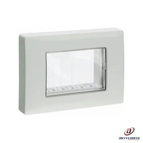 Urmet Coperchio Protetto, 3 Moduli, Grigio Ral 7035, Ip55, Nea 12513.Gr Garanzia