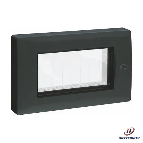 Urmet Coperchio Protetto, 4 Moduli, Antracite, Ip55, Nea 12514.An Originale