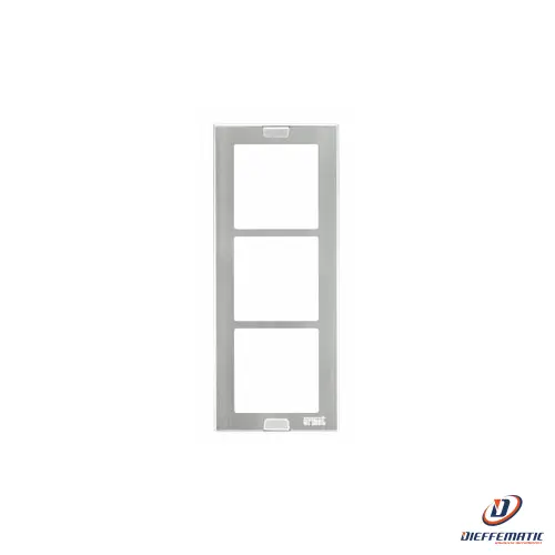 Urmet Cornice Coprifilomuro Con Telaio, 3 Moduli, Sinthesi S2 1148/63 Originale