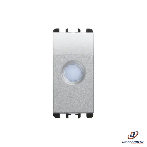 Urmet Diffusore Trasparente, 1 Modulo, Nea, Alluminio 10280Al Originale Garanzia