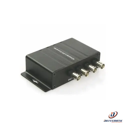 Urmet Eoc Converter, 4 Bnc, 10/100M 1093/836 Sicurezza Originale Garanzia Nuovo