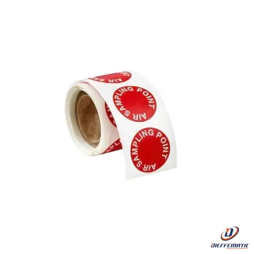 Urmet Etichette Adesive Per Tubi In Abs 100 Pz Linea 600 1043/630 Sicurezza