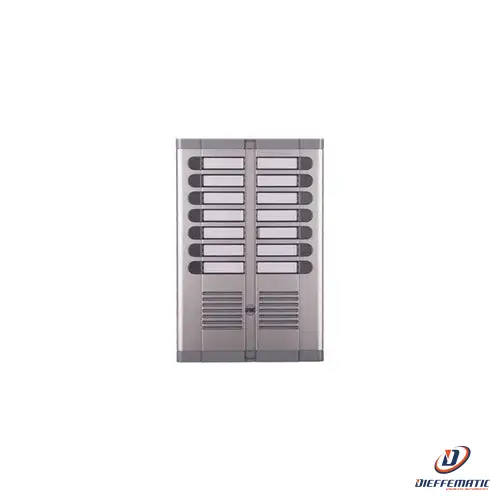 Urmet Frontale 14 Pulsanti Su 2 File, Per Posto Esterno, 925 925/214 Originale