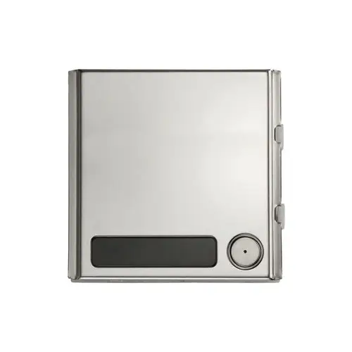 Urmet Frontale Modulo Pulsanti, 1 Pulsante, Sinthesi Steel 1758/107 Originale