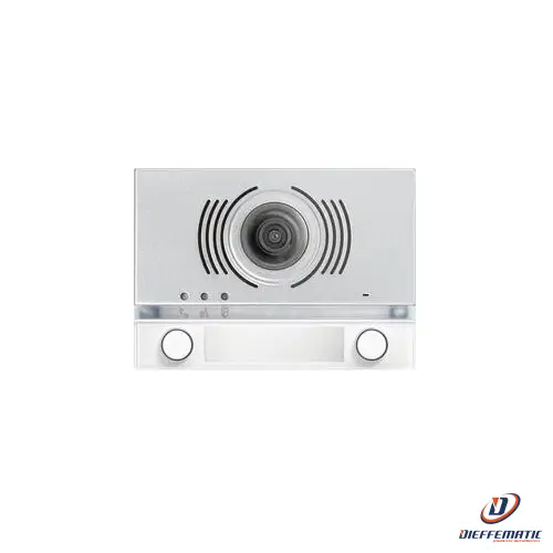 Urmet Frontale Per Posto Esterno Video, 2 Pulsanti, Alpha, Bianco 1168/142W