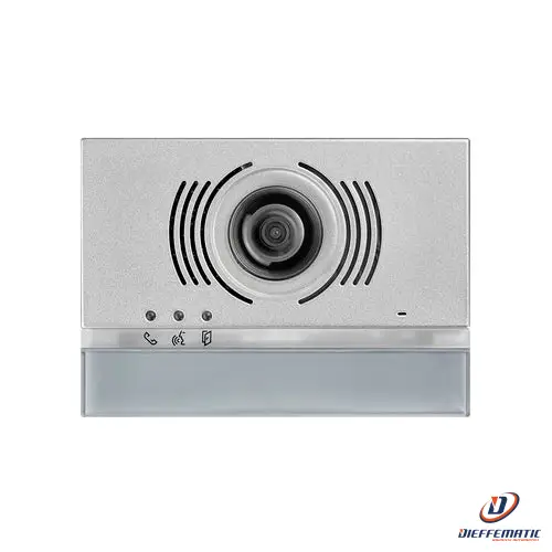 Urmet Frontale Senza Pulsanti Per Posto Esterno Video, Alpha, Grigio 1168/140G