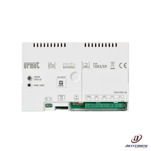 Urmet Gateway Ipercom, Sistema 2Voice 1083/59 Comunicazione Originale Garanzia