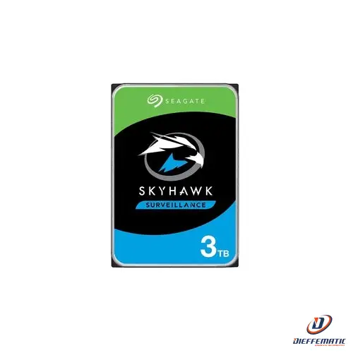 Urmet Hdd Seagate Skyhawk 3Tb Sata Iii 64Mb 3000/003 Sicurezza Originale Nuovo
