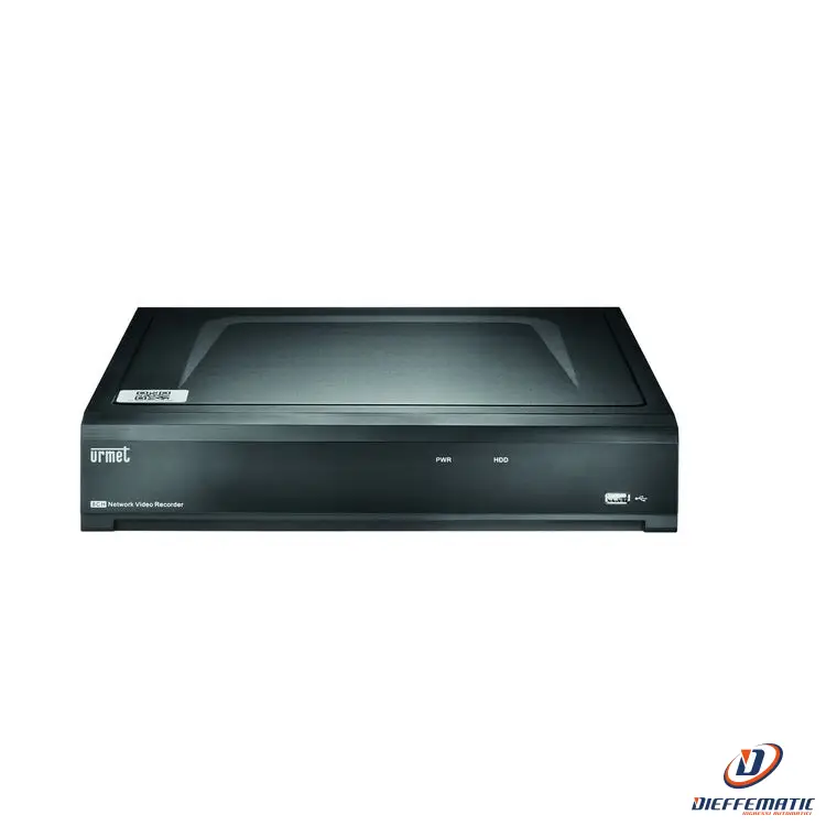 Urmet Hvr, Building&Retail, Ahd, 8Ch, 4K H.265 1097/608 Sicurezza Originale