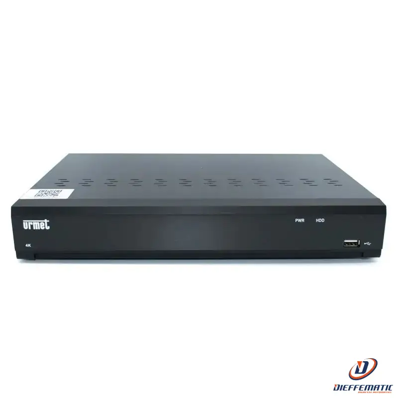 Urmet Hvr, Building&Retail Ahd, 8Ch, Serie L, 5M, H.265 1097/578 Sicurezza Nuovo