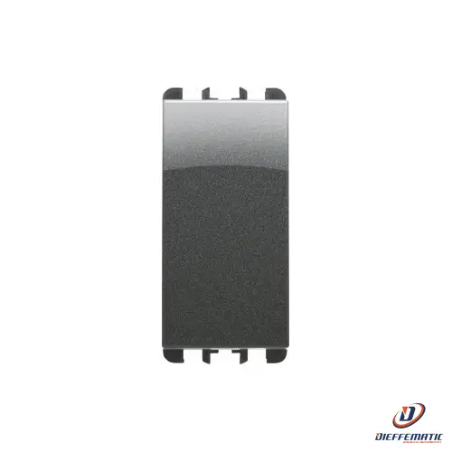 Urmet Invertitore Morsetti A Vite 1 Modulo 1P 16Ax Nea Acciaio Scuro 10164Ac