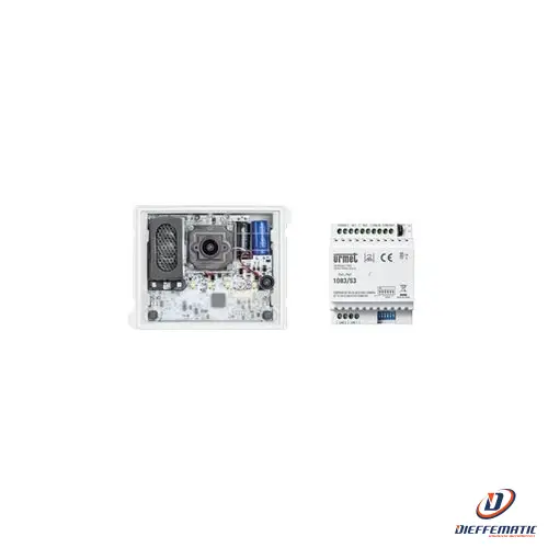 Urmet Kit Colonna Secondaria Video, Alpha, Sistema 2Voice 1783/758 Comunicazione