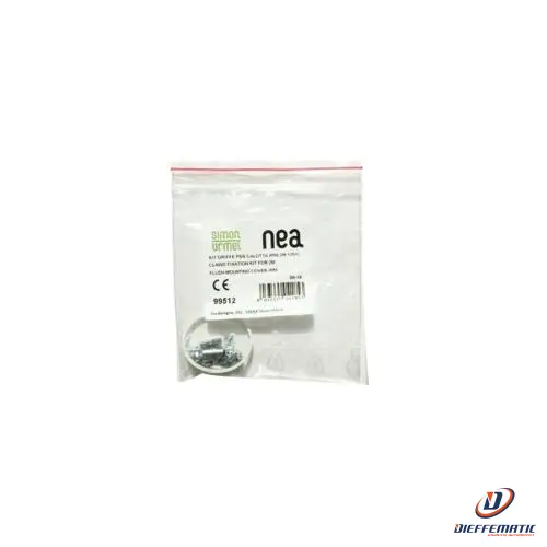 Urmet Kit Composto Da 2 Viti, 2 Dadi, 2 Griffe Per Articolo 12512.Xx 99512