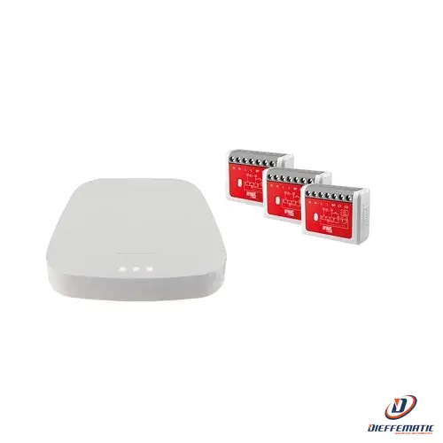 Urmet Kit Connesso, 3 Attuazioni, Sistema Radio Up 1054/18 Comunicazione Nuovo