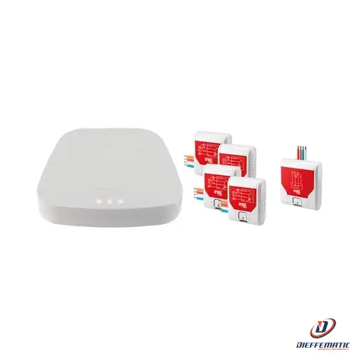 Urmet Kit Connesso, 5 Luci, Sistema Radio Up 1054/15 Comunicazione Originale