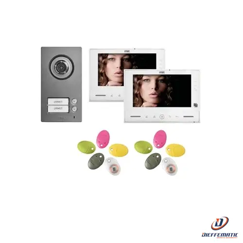 Urmet Kit Note2 Bifamiliare Con Rinvio Di Chiamata 1723/96 Comunicazione Nuovo