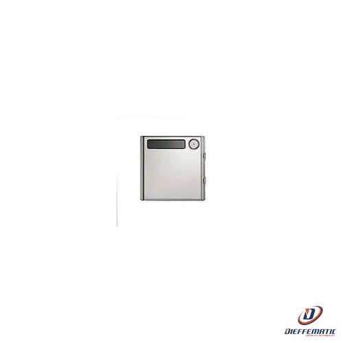 Urmet Modulo 1 Pulsante, Sinthesi Steel 1158/11 Comunicazione Originale Garanzia