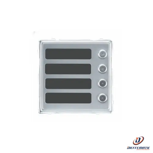 Urmet Modulo 4 Pulsanti, Sinthesi S2 1148/14 Comunicazione Originale Garanzia