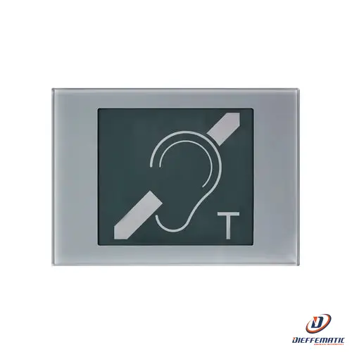 Urmet Modulo Ila Per Audiolesi, Alpha, Grigio 1168/48G Comunicazione Originale