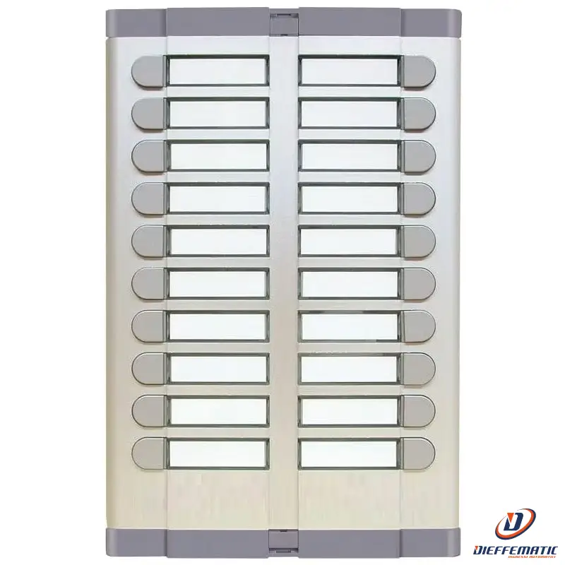 Urmet Modulo Per Pulsantiera Monolitica 925 20 Pulsanti Su 2 File 925/020 Nuovo