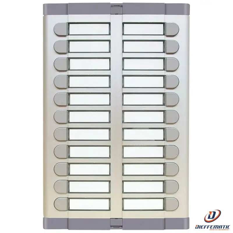 Urmet Modulo Per Pulsantiera Monolitica 925 22 Pulsanti Su 2 File 925/022 Nuovo