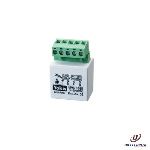 Urmet Modulo Tapparella Elettronico, 500W, Sistema Filare Ad Incasso 5454090