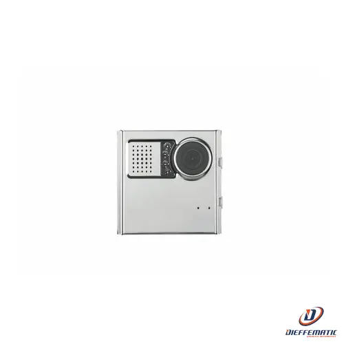Urmet Modulo Telecamera, Sinthesi Steel, Sistema 2Voice 1758/83 Comunicazione