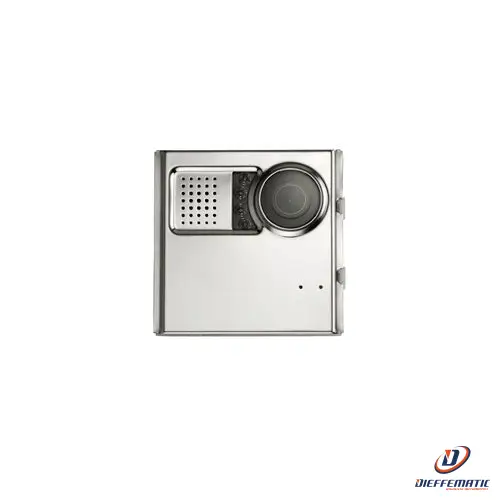 Urmet Modulo Telecamera, Sinthesi Steel, Sistema Coax 1758/40 Comunicazione